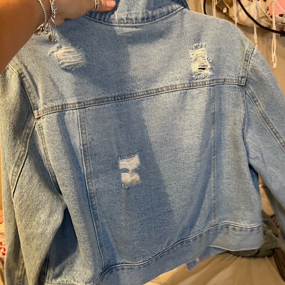 Blue Spice Light Blue Denim Jacket